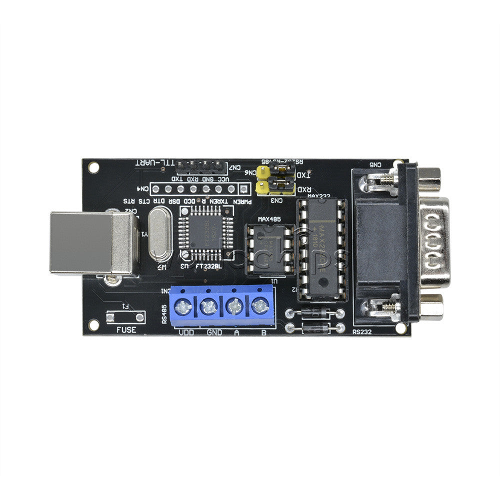 USB to Serial RS232/UART RS485/TTL DB9 Converter Adapter Module  FT232BM/BL