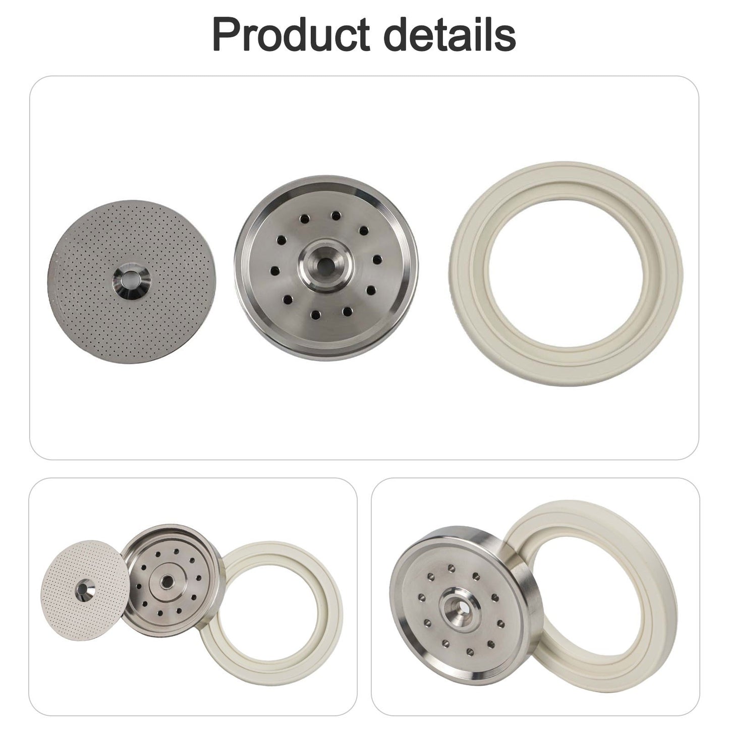 Coffee Machine Replacement Shower Screen Holder and Gasket for Breville Models