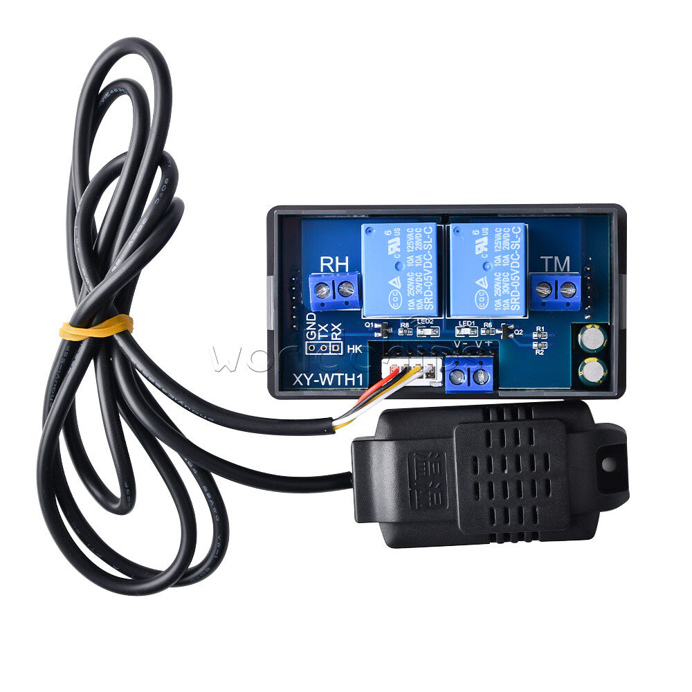 DC 6V-30V 10A Thermostat Temperature Humidity Controller SHT20 Sensor Module