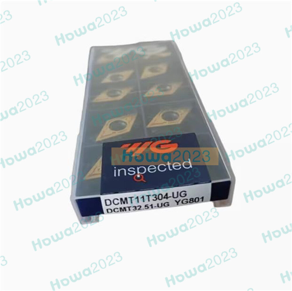 10Pcs/BOX YG DCMT11T304-UG YG801 DCMT32.51-UG Carbide Inserts CNC Turning Blade
