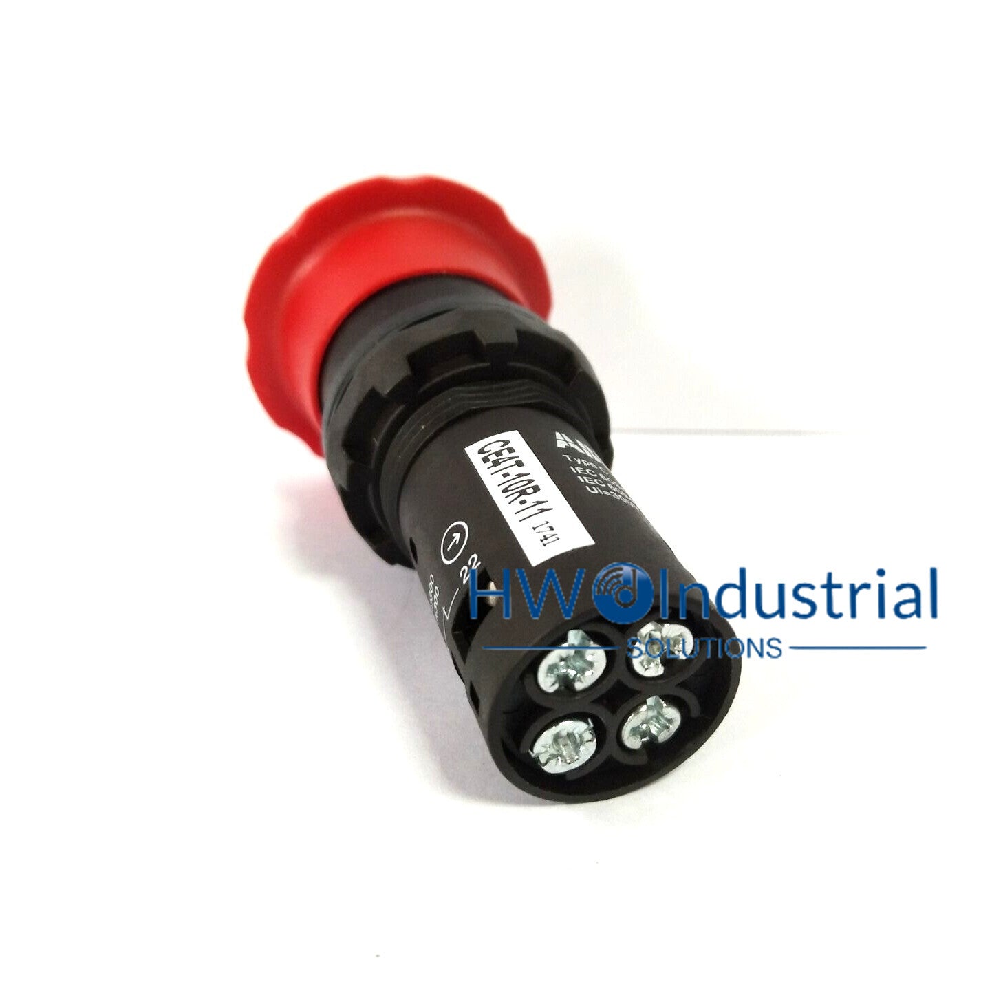 1PC  ABB Emergency Stop Red Mushroom Head Button Switch CE4T-10R-11 1NO 1NC
