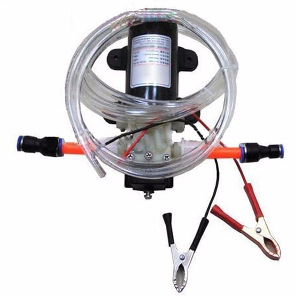 Fuel Transfer Pump 12-Volt Oil Diesel Gas Kerosene Car,Tractor,Truck