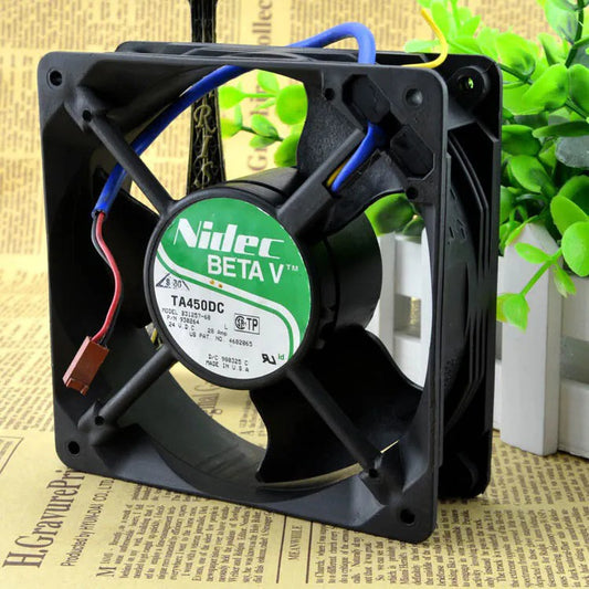 Nidec TA450DC B31257-68 DC24V 0.28A 12038 12CM 3-Wire Inverter Fan