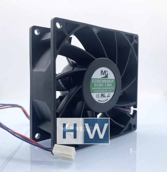 1PC DZ09238B24UP DC 24V 1.50A 9CM 90 * 90 * 38MM 3-wire Cooling Fan