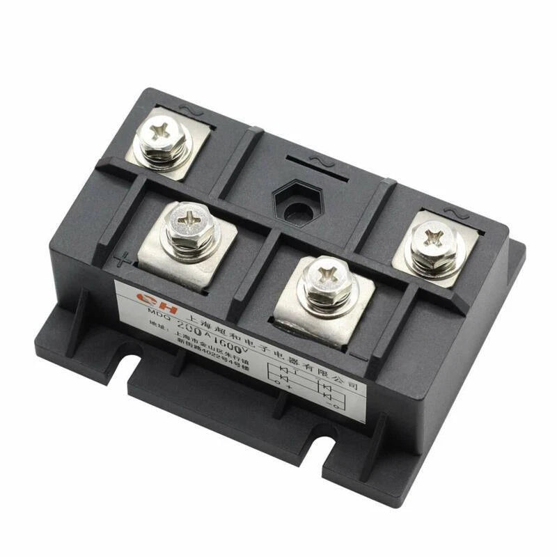 1pcs Bridge Rectifier MDQ-200A 200A 1600V Full Wave Diode Module Single Phase