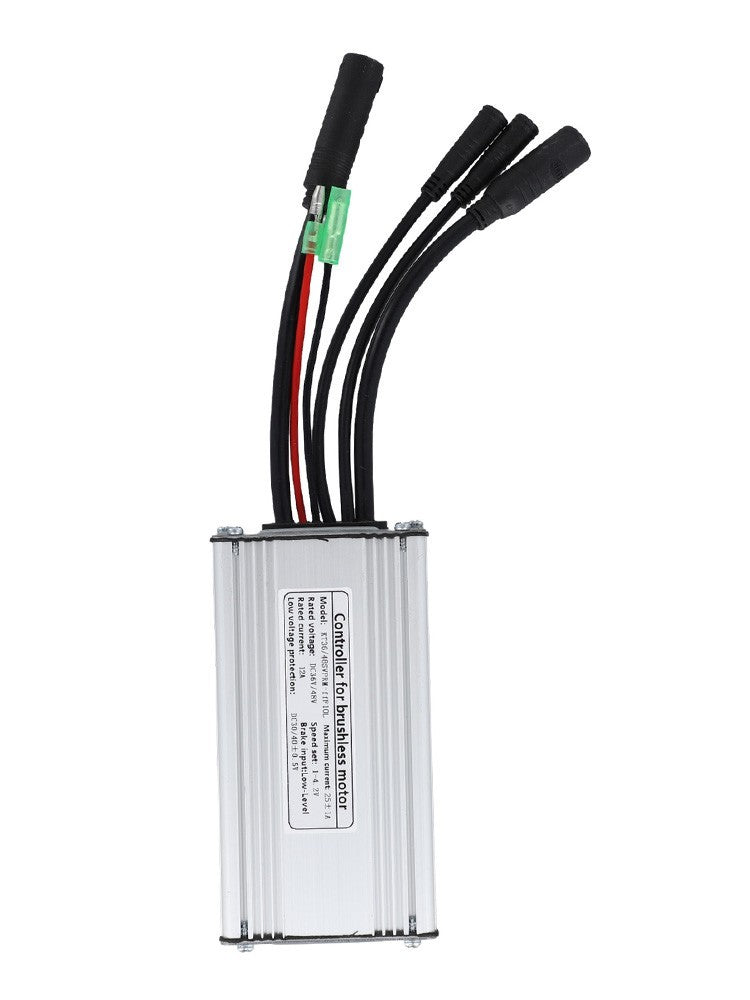 36/48V KT-25A E-bike Waterproof Controller W/Lightline For 750W Brushless Motor