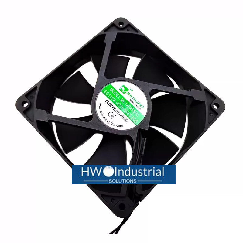 ME12025SHL 0.05A 12CM EC110V-220V 5W Cabinet Cooling Fan