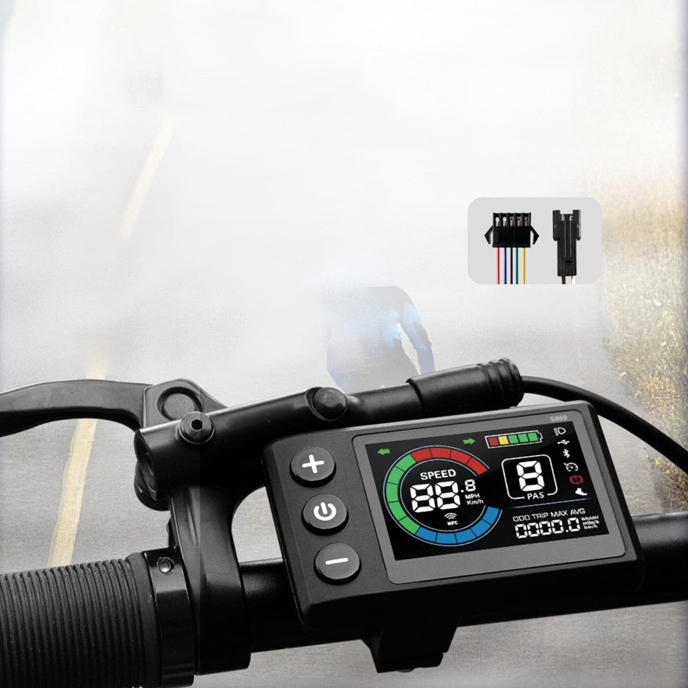 Brushless Motor Controller Kit with LCD and Throttle for Electric Bicycles