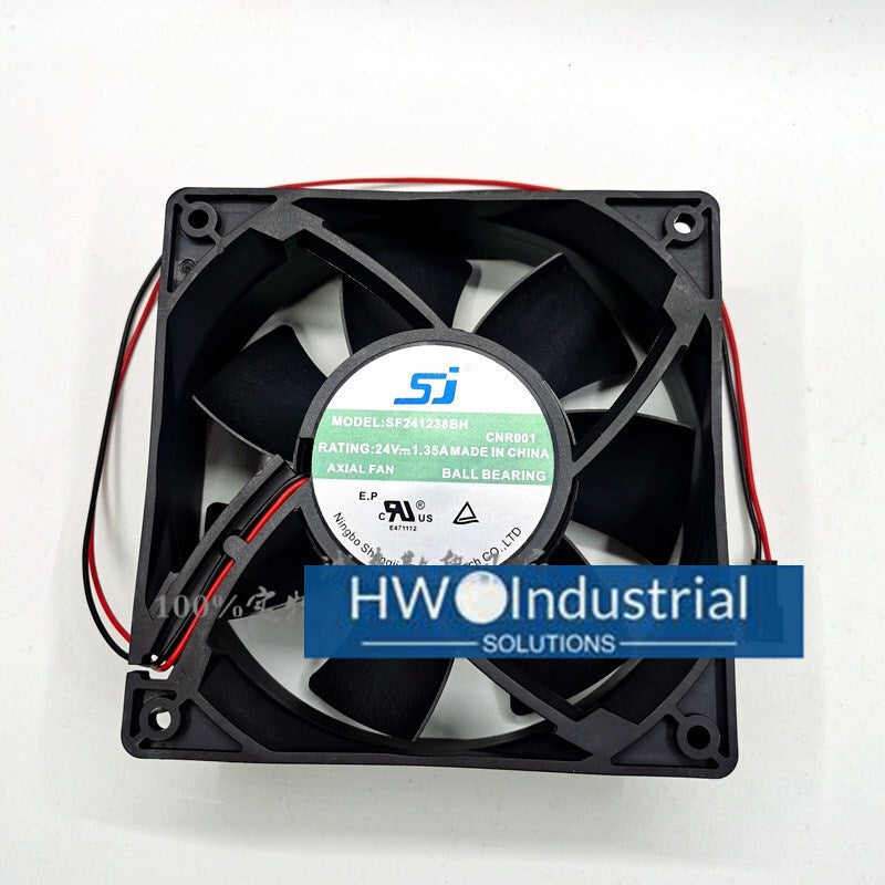 SJ SF241238BH DC24V 1.35A High Air Volume Inverter Fan 120 * 120 * 38MM