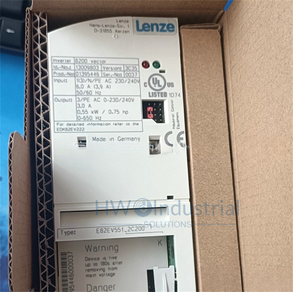 1/Piece LENZE Inverter E82EV551K2C200 E82EV551_2C200 Frequency Converter
