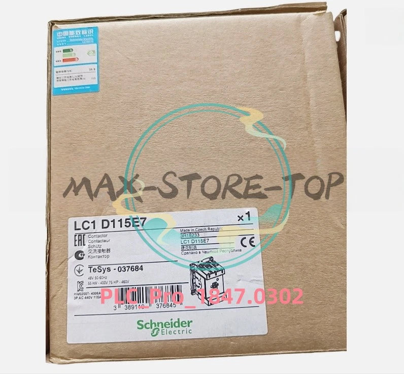 LC1D115E7 1PCS   Schneider LC1D115E7 Warranty 12 months