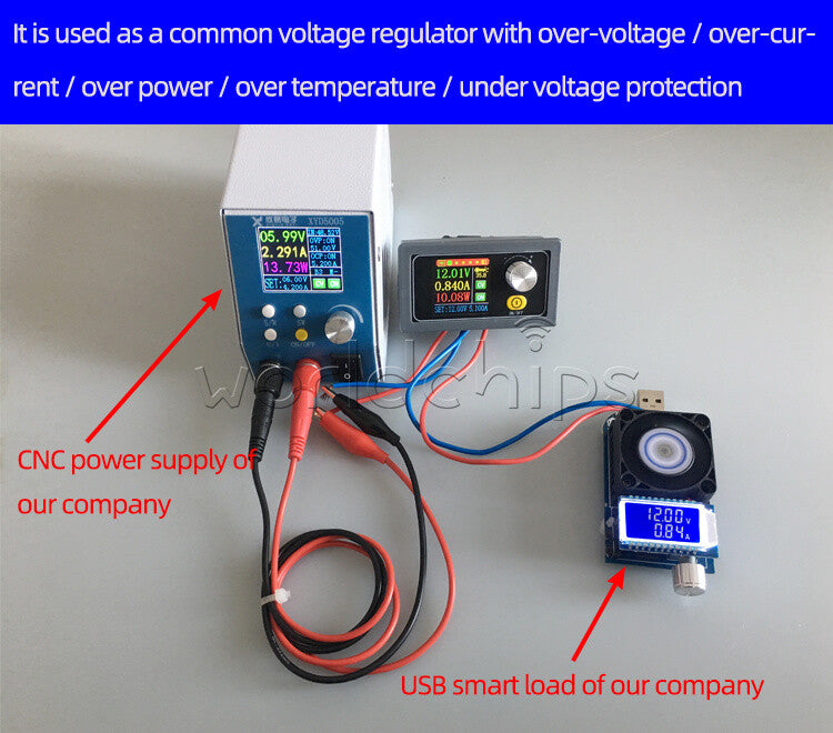 XYS3580 DC Adjustable Buck Boost Converter 5A WIFI Control Power Supply Module