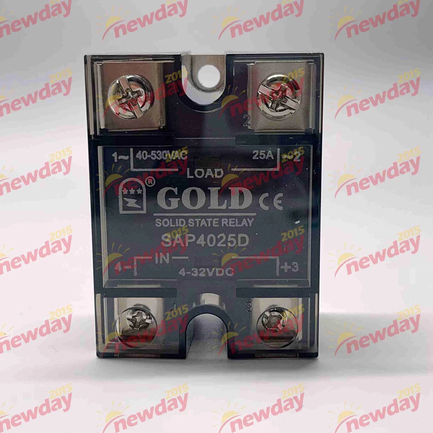 1PC  For   SAP4025D 25A 3-32VDC 40-530VAC  Solid state relay
