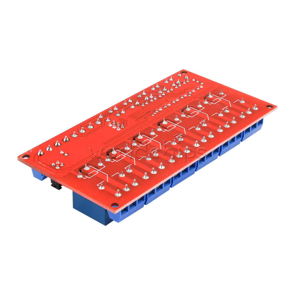 DC5/12/24V 6CH Relay Module With Optocoupler Isolation High Low Level Trigger