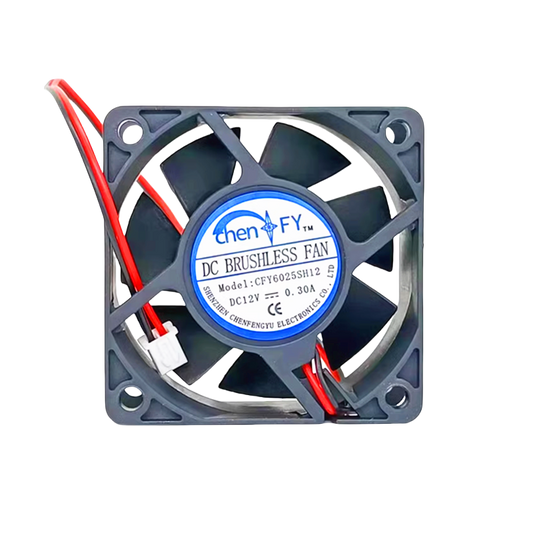 1/piece CFY6025SH12 6cm 6025 DC12V 0.30A Power Cooling Fan