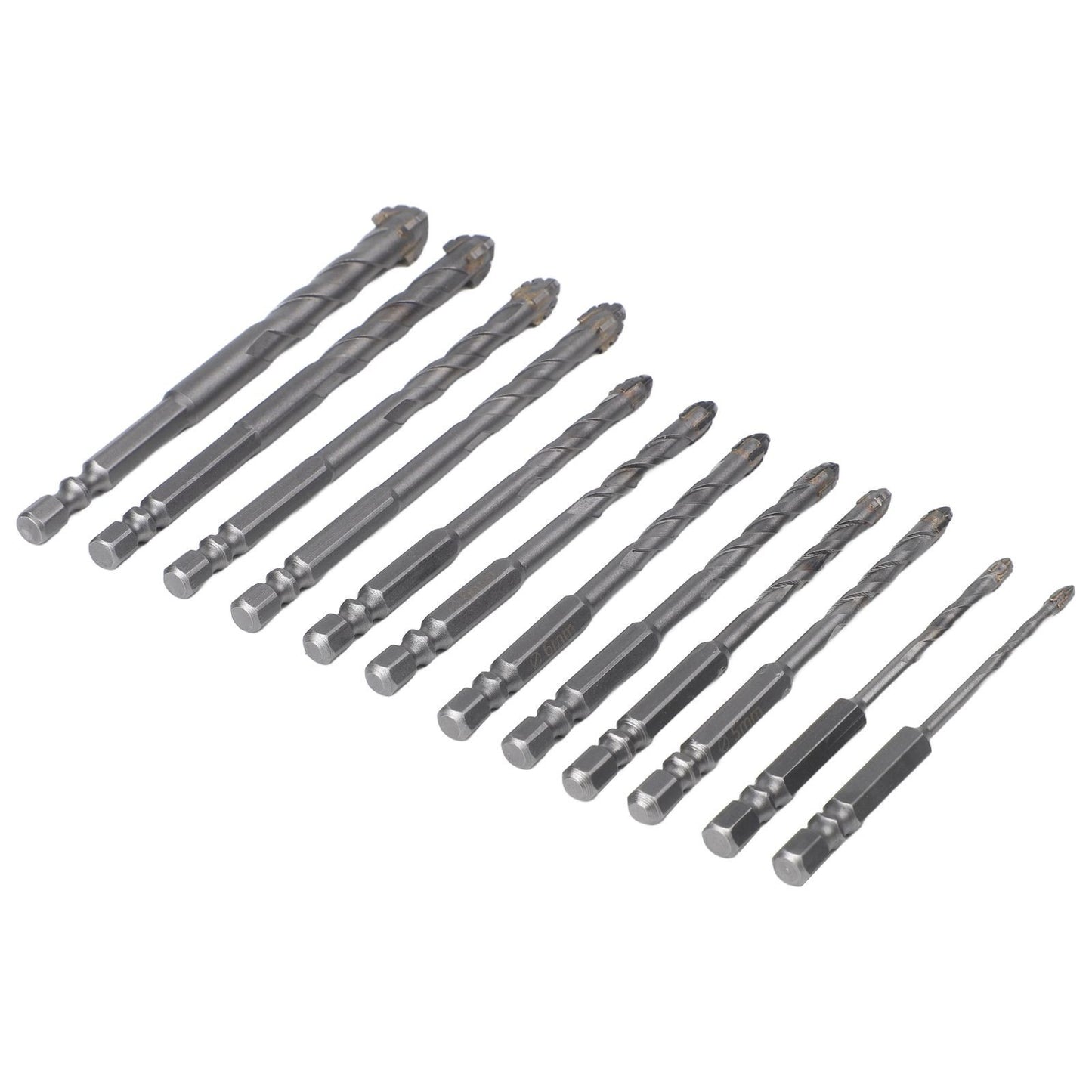 Eccentric Drill Bit Set of 12 Pcs Perfect for Wood and Metal Drilling Projects