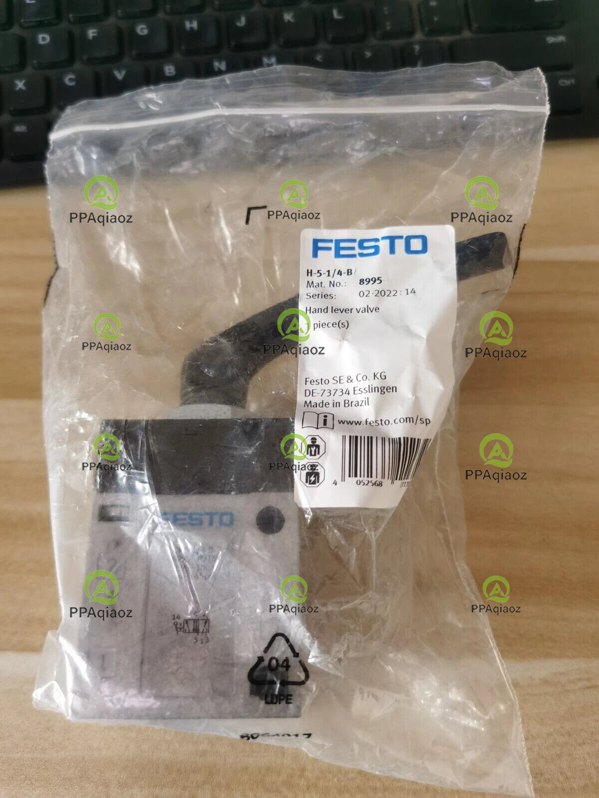 1PC  Festo H-5-1/4-B Hand Lever Valve 8995 ping