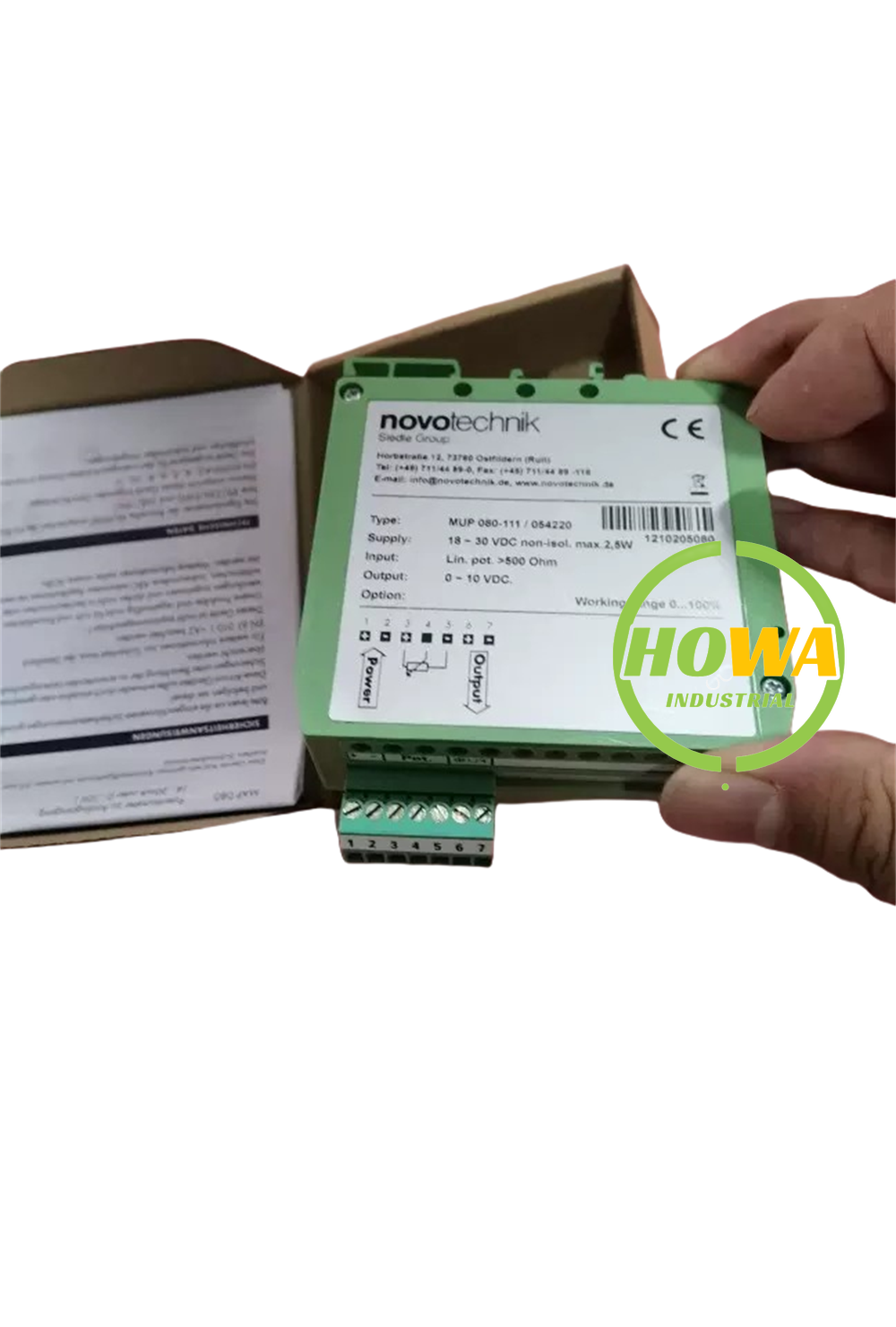1/Piece  MUP080-111 MUP-080-111 NOVOTechnik Sensor Signal Converter