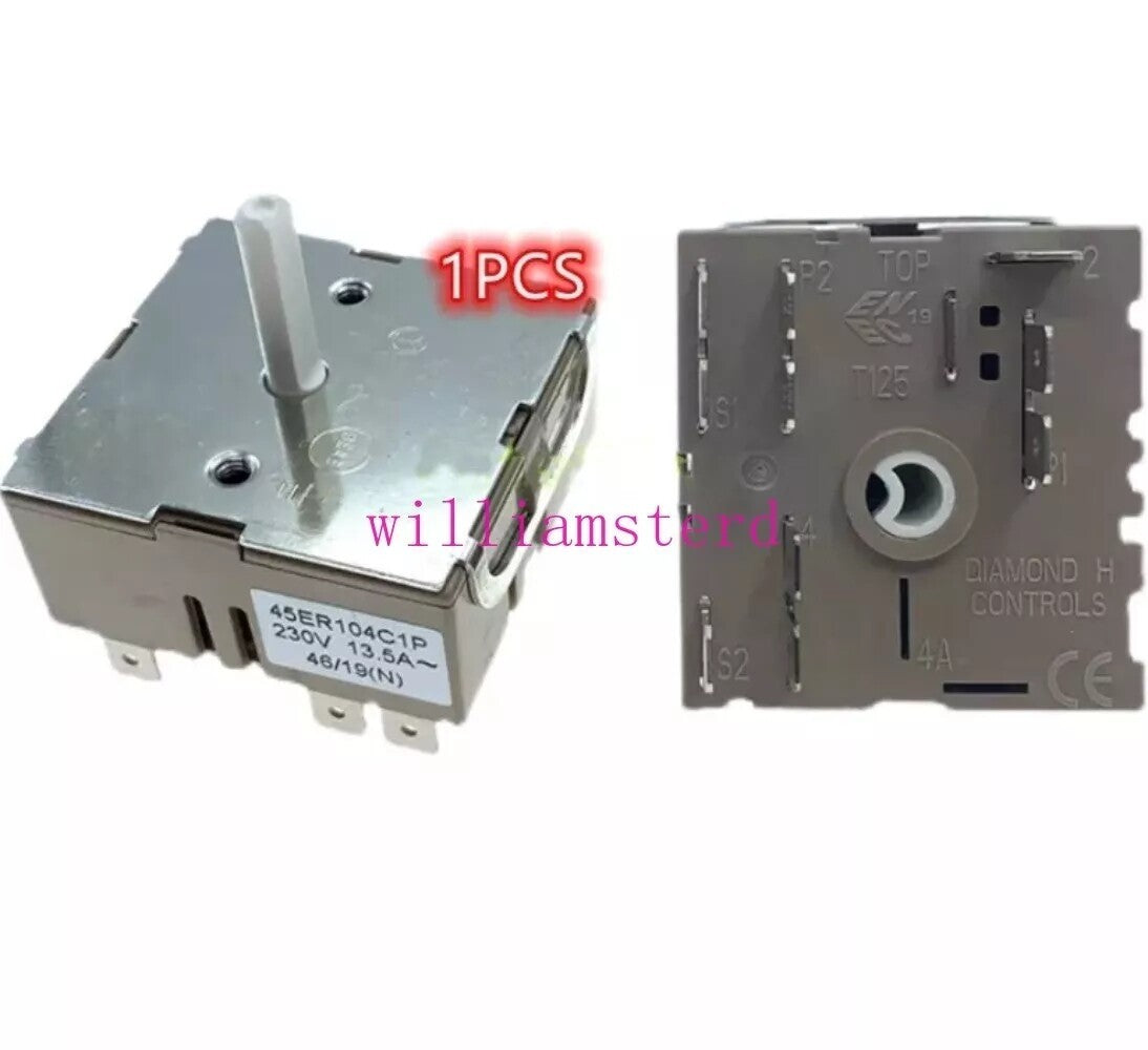 1X Energy regulator 45ER104C1P electric ceramic stove temperature control switch