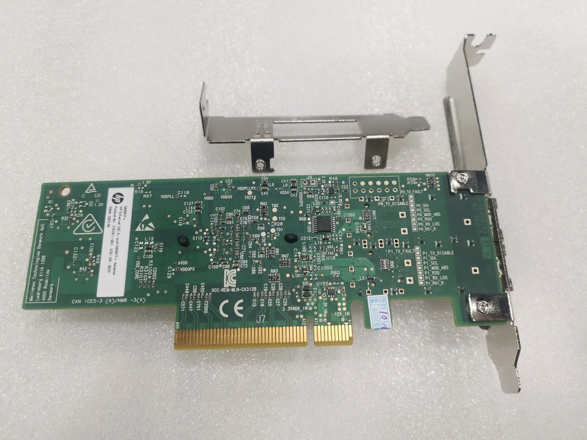 HP MCX312B-XCCT 546SFP Mellanox ConnectX-3 Pro Dual Port 10Gb SFP + 2PC 3M Cable
