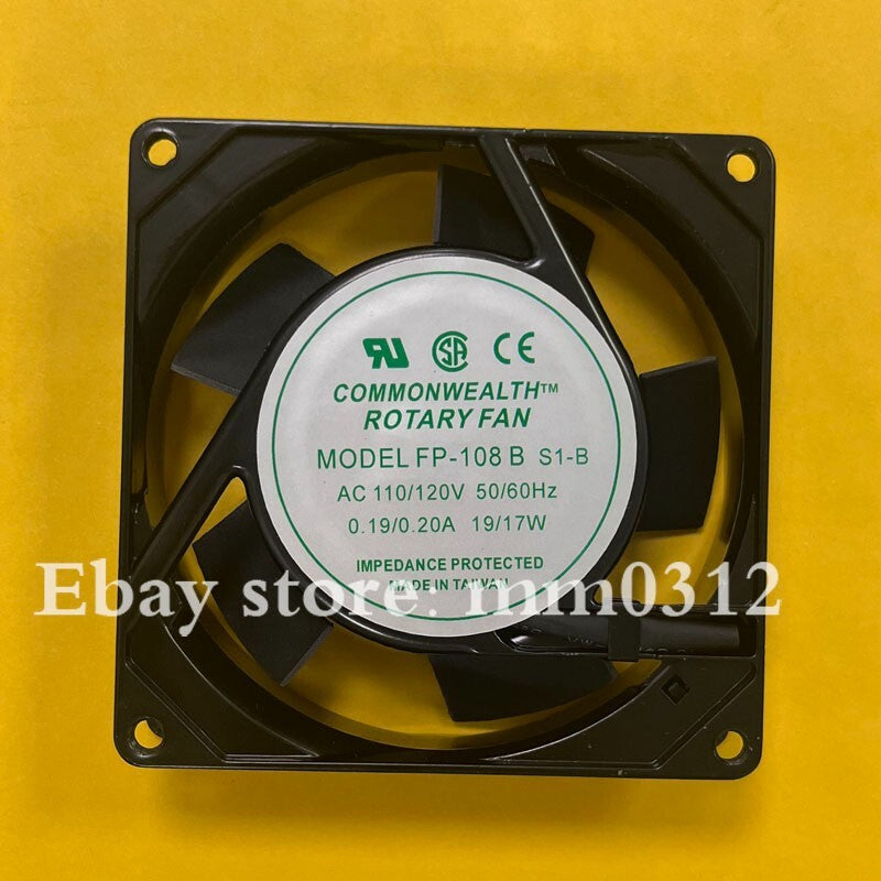 COMMONWEALTH FP-108B S1 B  9025 110/120V 19/17W 90*90*25MM inverter Cooling Fan
