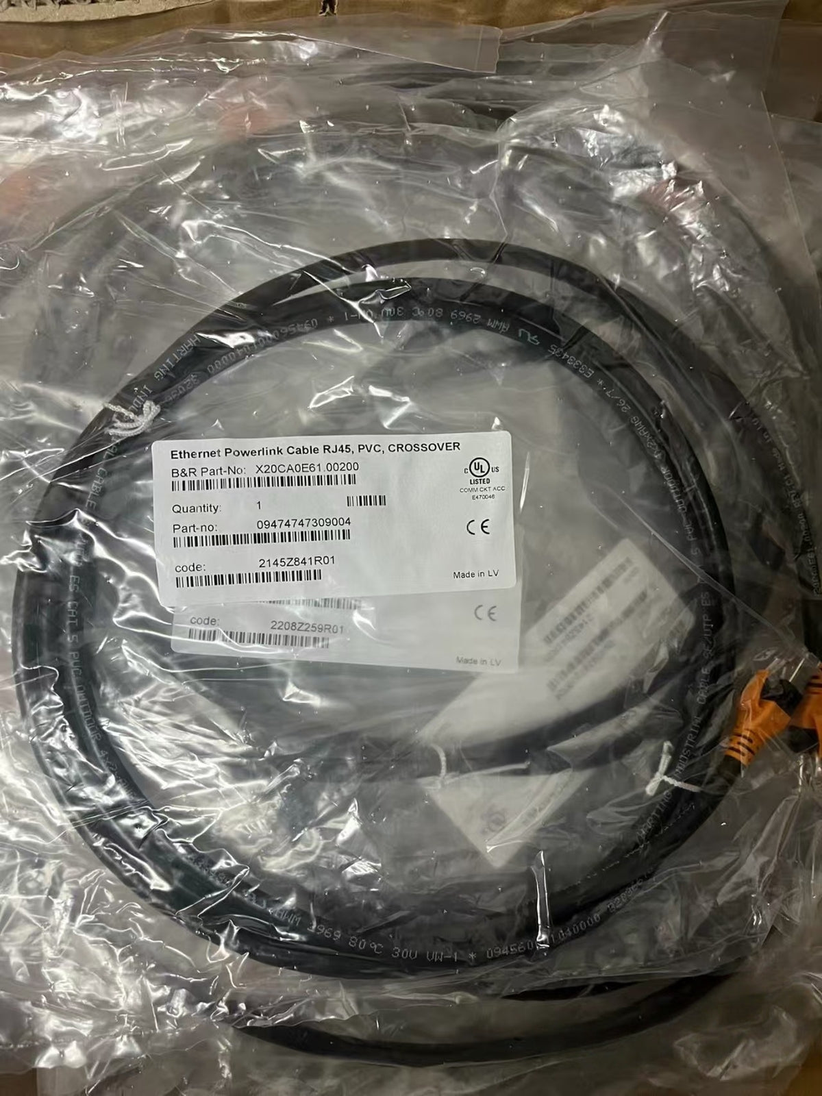 1 PC For B&R Communication Cable X20CA0E61.00200 X20CA0E61.00400 X20CA0E61.00800