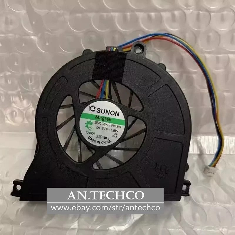 For SUNON MF40100V1-D010-S99 DC5V 1.8W 4-Pin Silent Cooling Fan