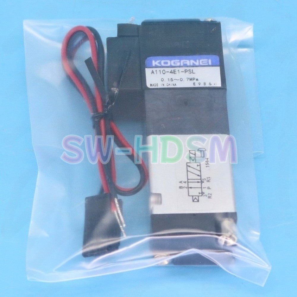 1PCS  for KOGANEI Solenoid Valve A110-4E1-PSL 24V Freight Free