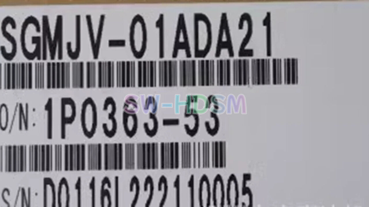 1PCS  Yaskawa servo motor SGMJV-01ADA21 freight free