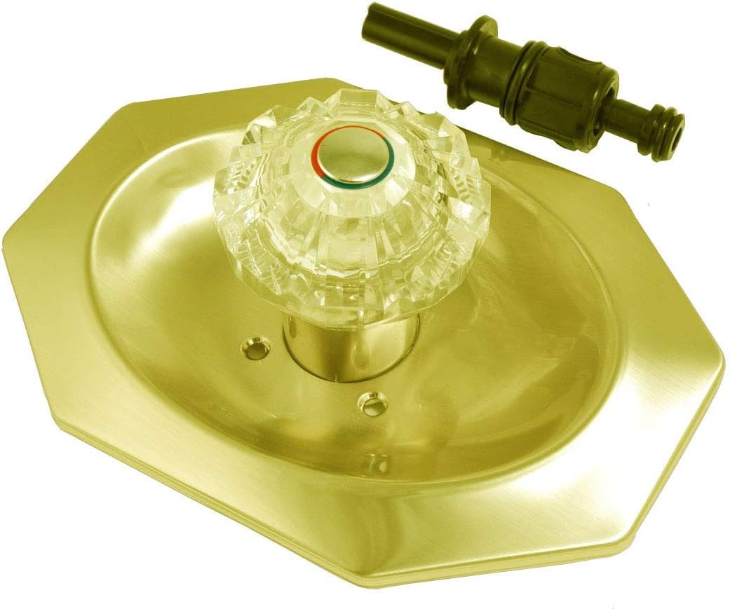 Shower Faucet Trim Kit - Polish Brass, Fits Price Pfister Avante