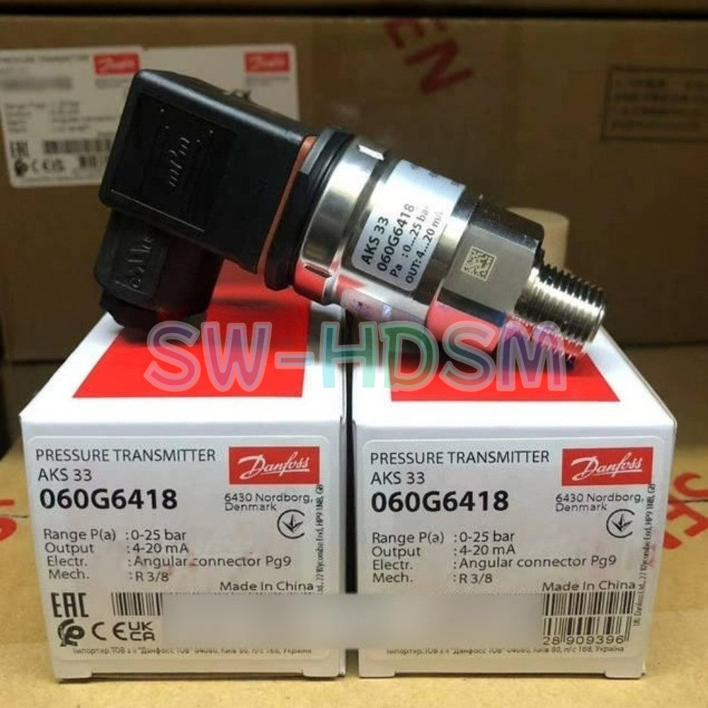 1PCS  for Danfoss AKS33 060G6418 Pressure Transmitter Freight Free