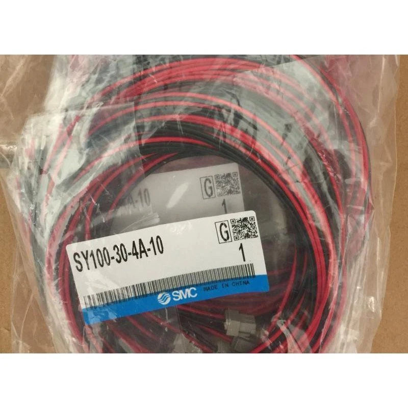 One  SMC power cord SY100-30-4A-10 Solenoid valve spot stock  #P
