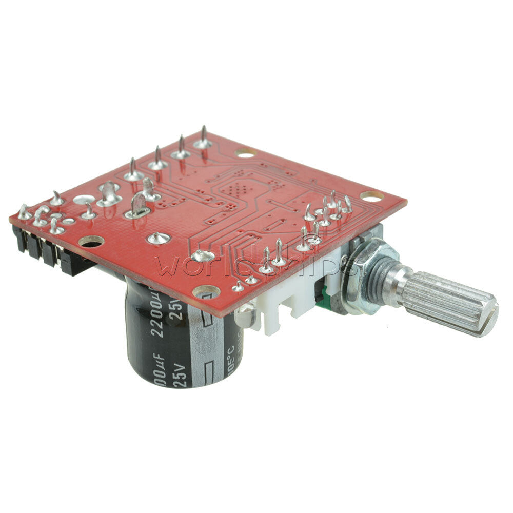10PCS DC12V 2X10W Hi-Fi PAM8610 Audio Stereo Amplifier Board Dual D Class Module