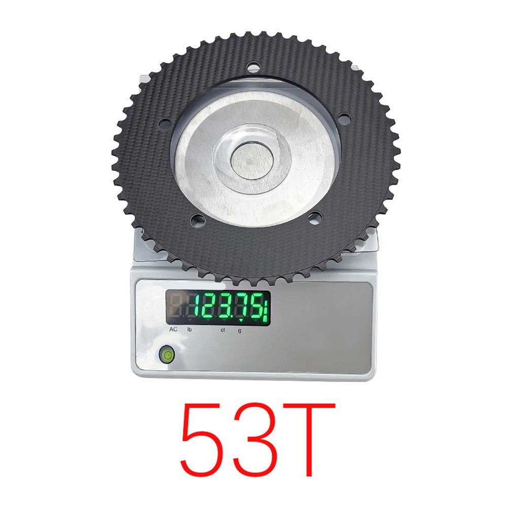 Carbon Fiber Chainring for Fixed Gear Track Bike BCD144 49T 53T 58T Options