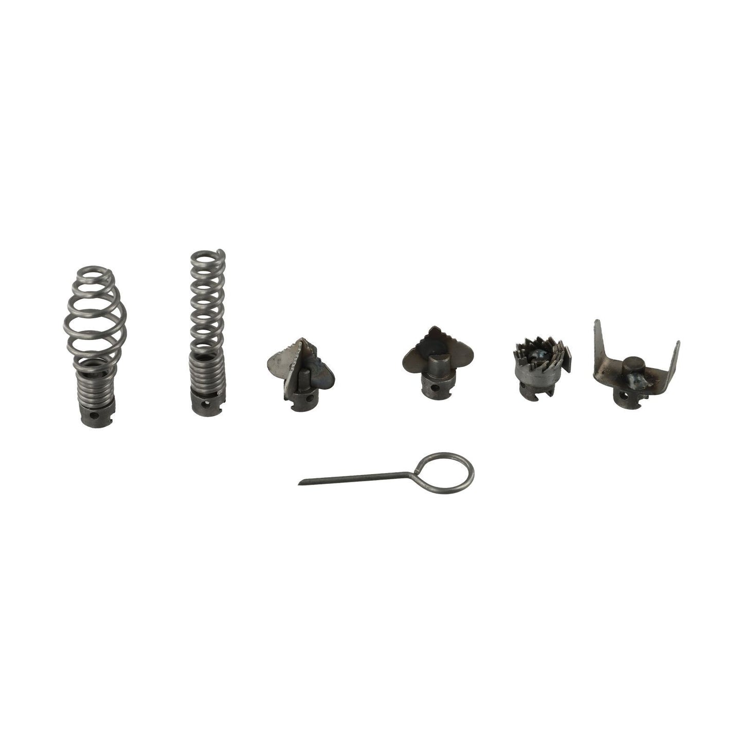Drain Snake Attachment with 7PCS Cutting Heads for Efficient Clog Solutions