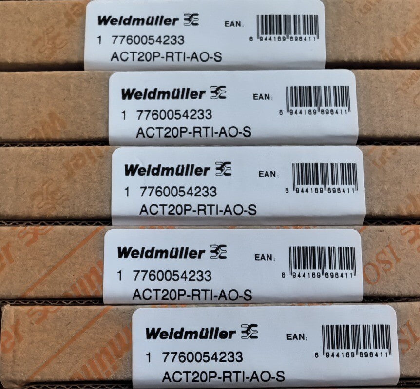 1pcs Weidmuller Isolator 7760054233   ACT20P-RTI-AO-S