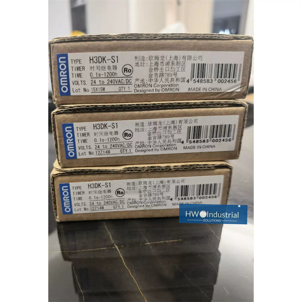 1/Piece  H3DK-S1 24-240VAC/DC Omron Timer Time Relay