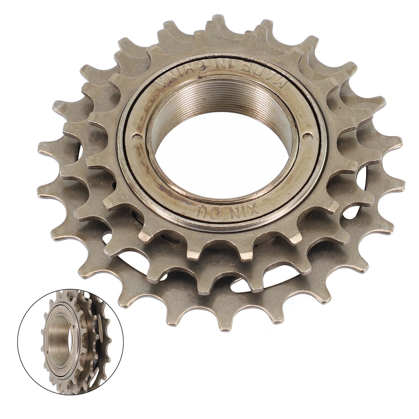 1pcs FW-3S Freewheel 16/19/22T Cassette Freewheel Bike 3-Speed Flywheel