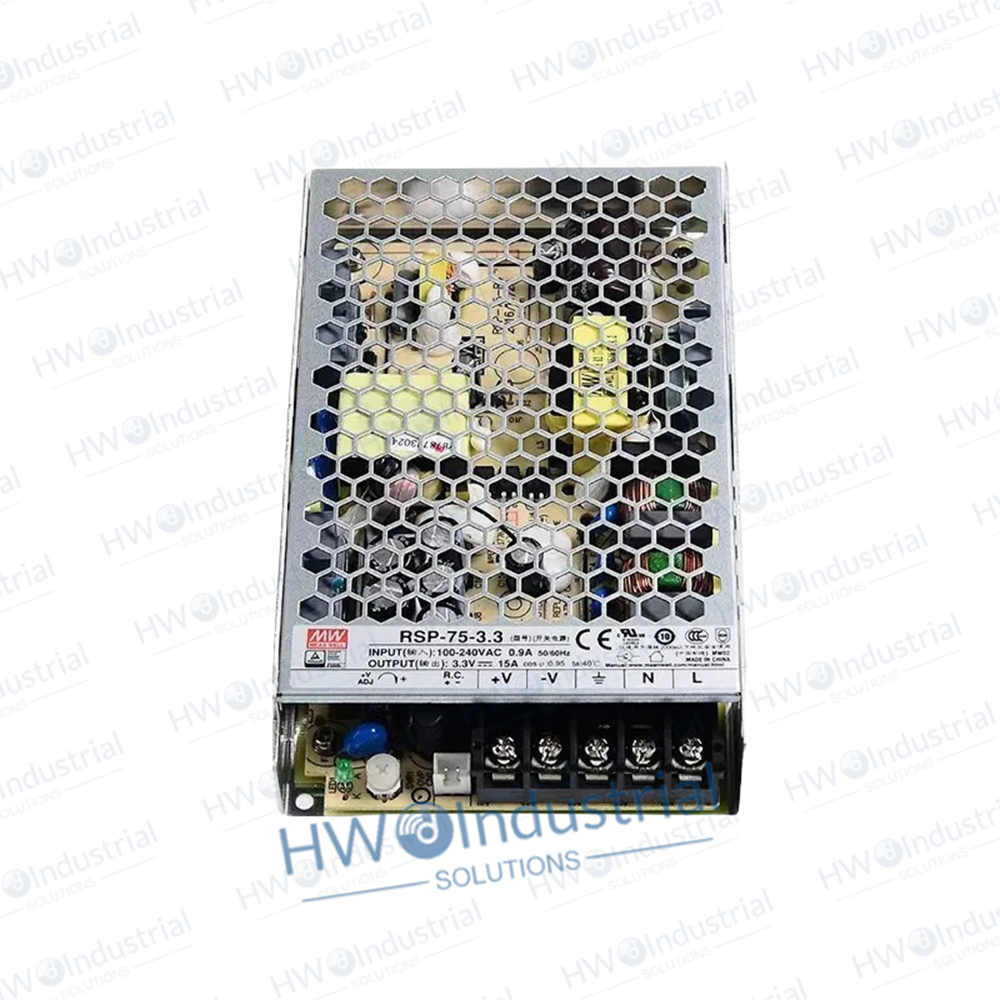 1/piece RSP-75-3.3 3.3V15A MEAN WELL Switching Power Supply