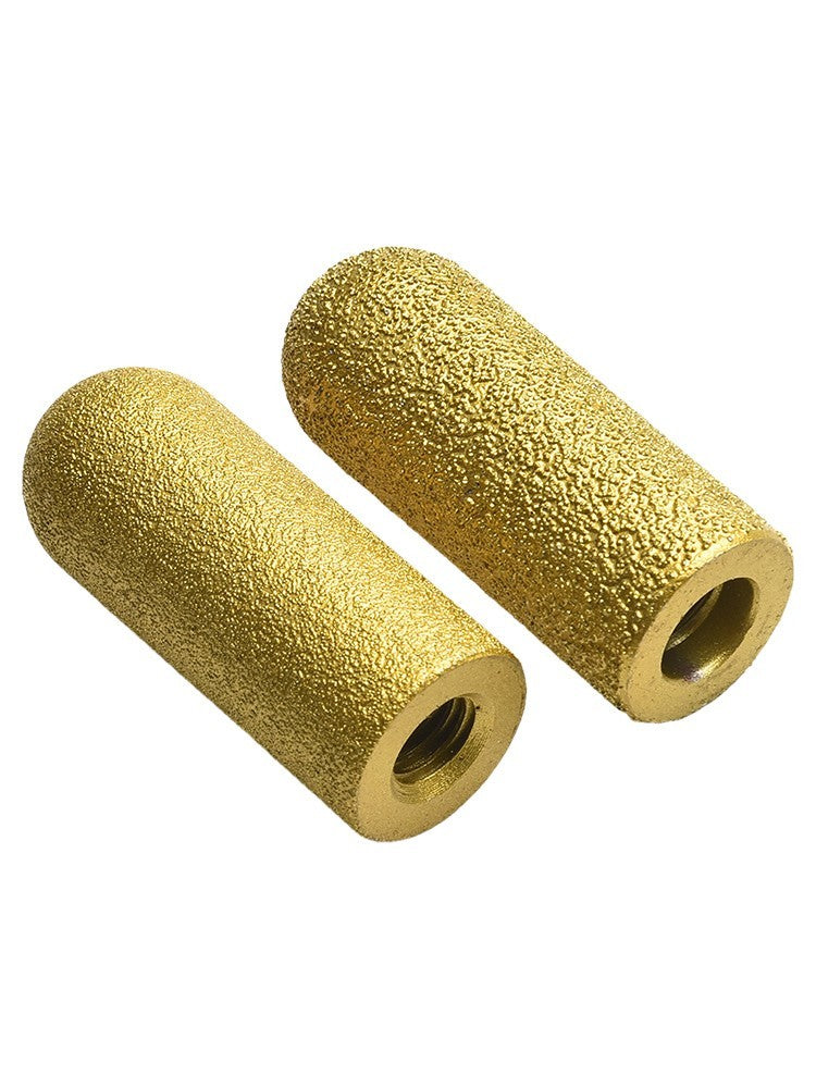 High Performance Diamond Brazed Grinding Heads 2pcs for Stone Finishing Tasks