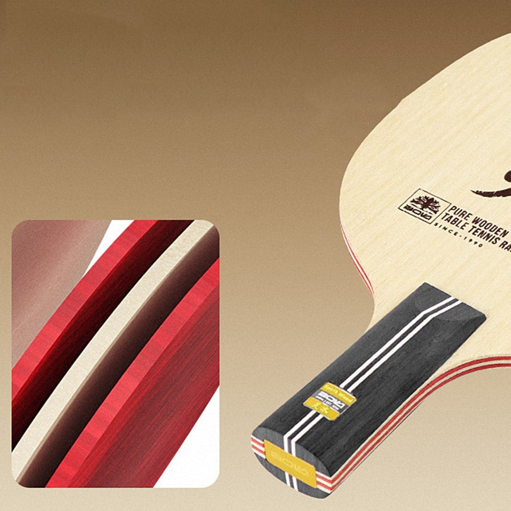 Table Tennis Blade Designed for Easy Transition Between Attack and Defense