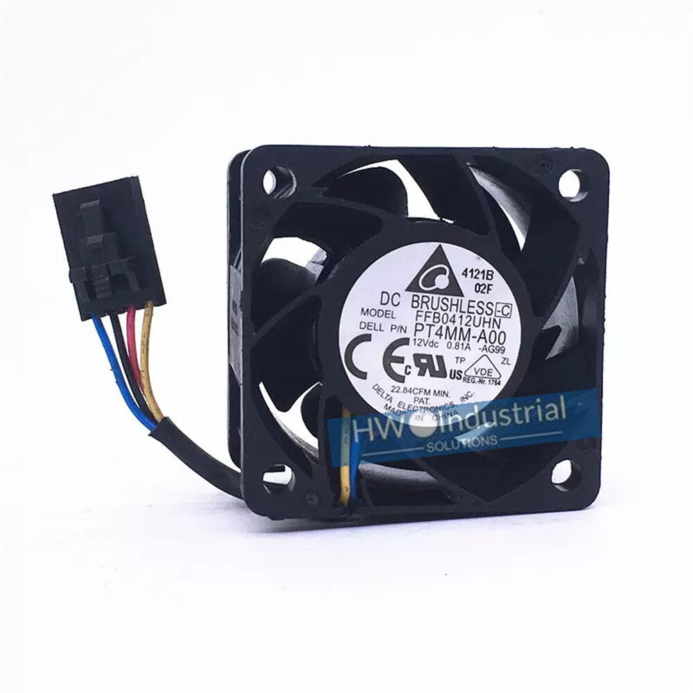 1/piece Delta 4CM 4028 FFB0412UHN 4-wire 12V 0.81A Server Cooling Fan
