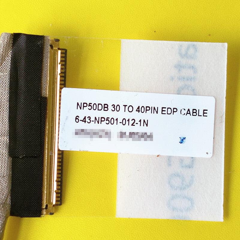 1pcs NP50DB 30 TO 40PIN EDP CABLE for Clevo 6-43-NP501-012-1N