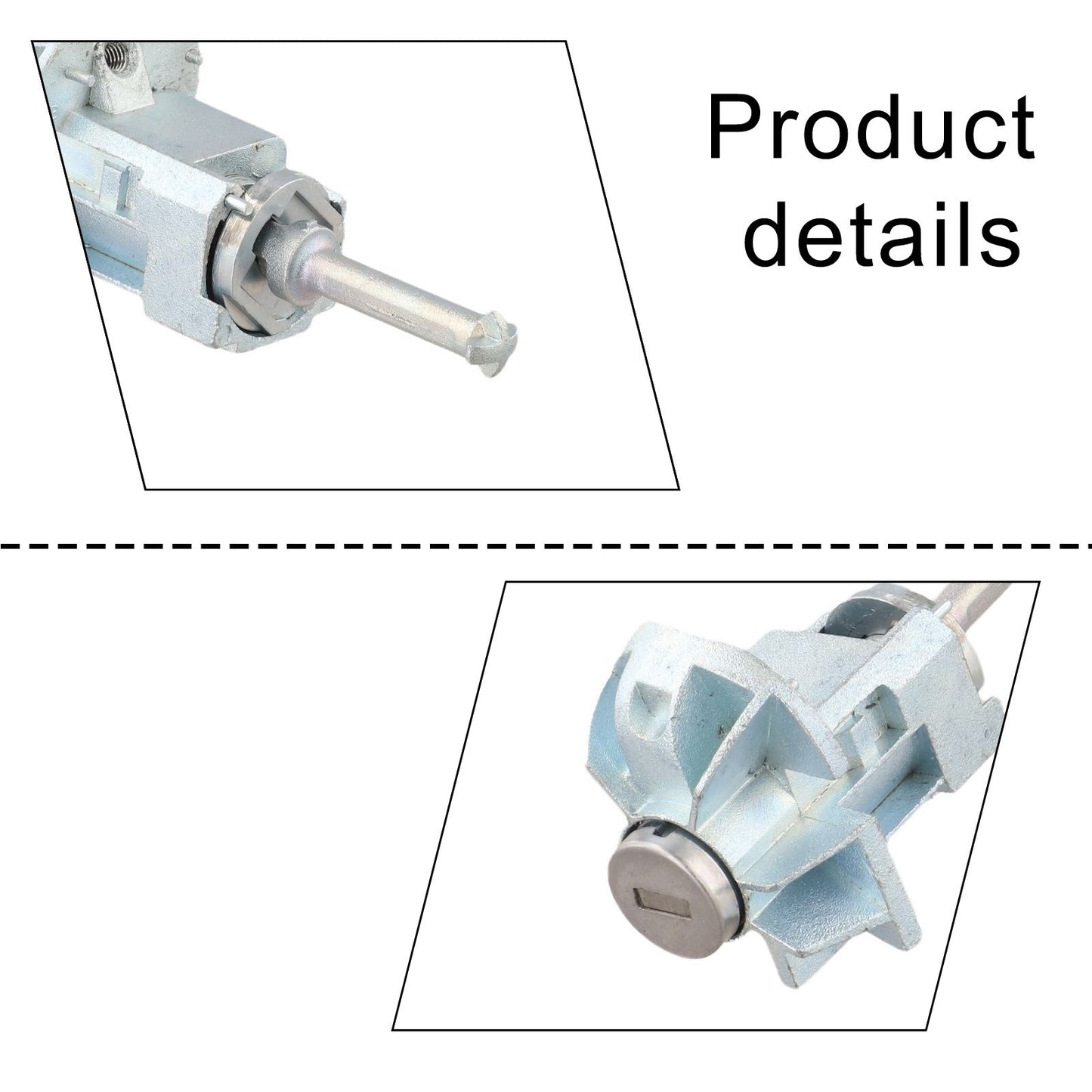Door Lock Cylinder for BMW For 3 Series E46 Left Driver Side with 2 Keys