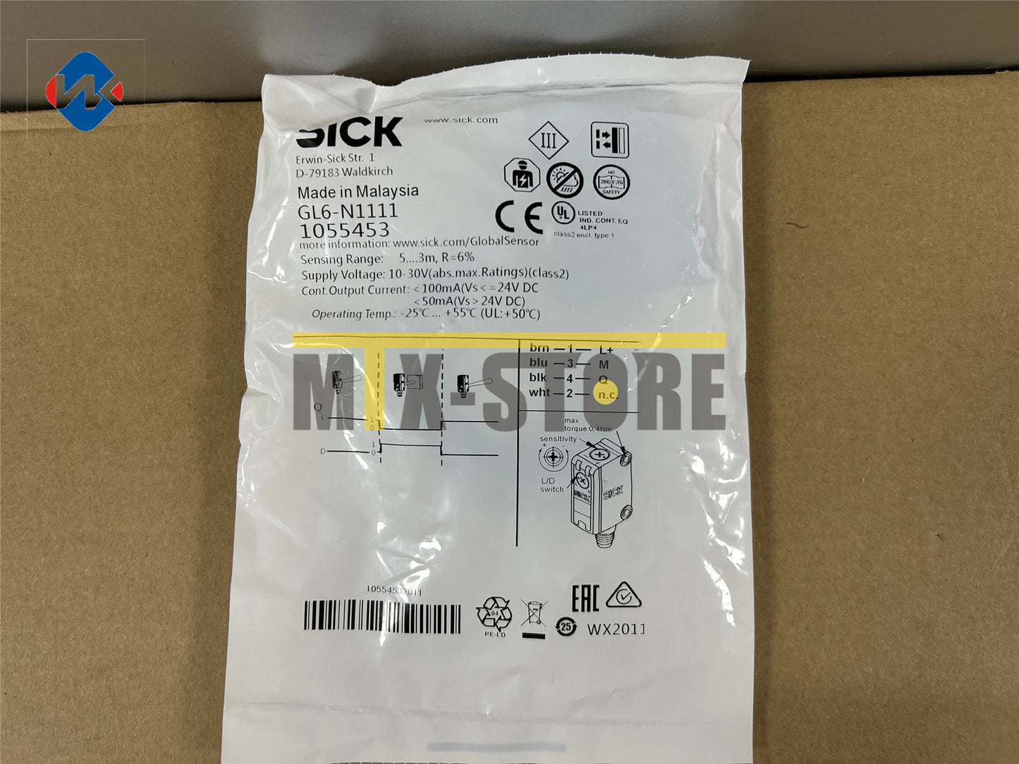 1PCS s in box sick s GL6-N1111 GL6 N1111 Sensor&Proximity Switch #P