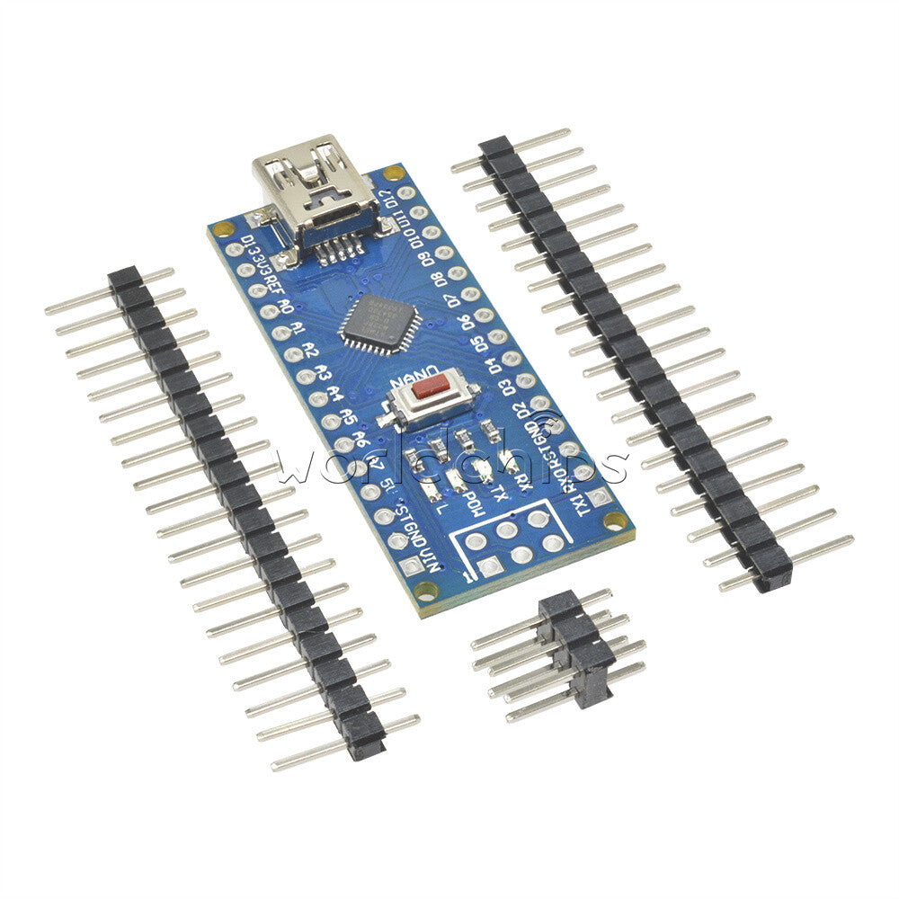 2PCS Nano 3.0 Controller Board Compatible with Arduino Nano CH340 USB Driver