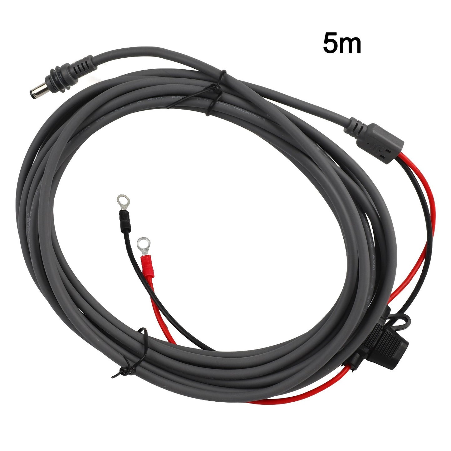 Waterproof 18AWG Extension Cord for Starlink Mini with Secure Fuse Holder