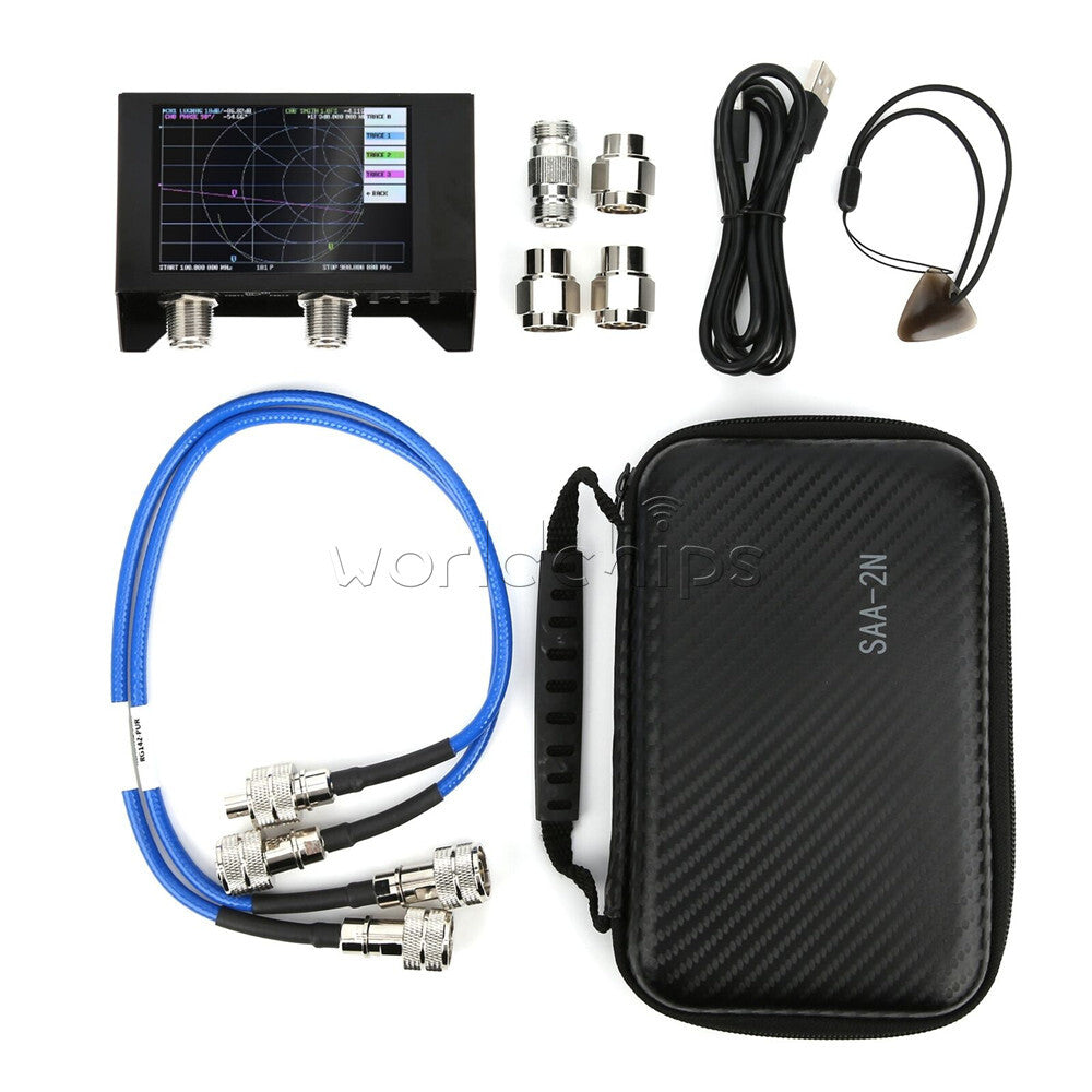 2.8"Inch 4"Inch SAA-2N SAA-2 NanoVNA V2 Vector Network Antenna Analyzer VHF UHF