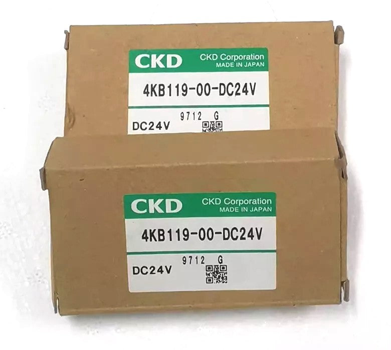 1PC CKD 4KB119-00-DC24V Solenoid Valve  4KB119-00 DC24V Fast delivery