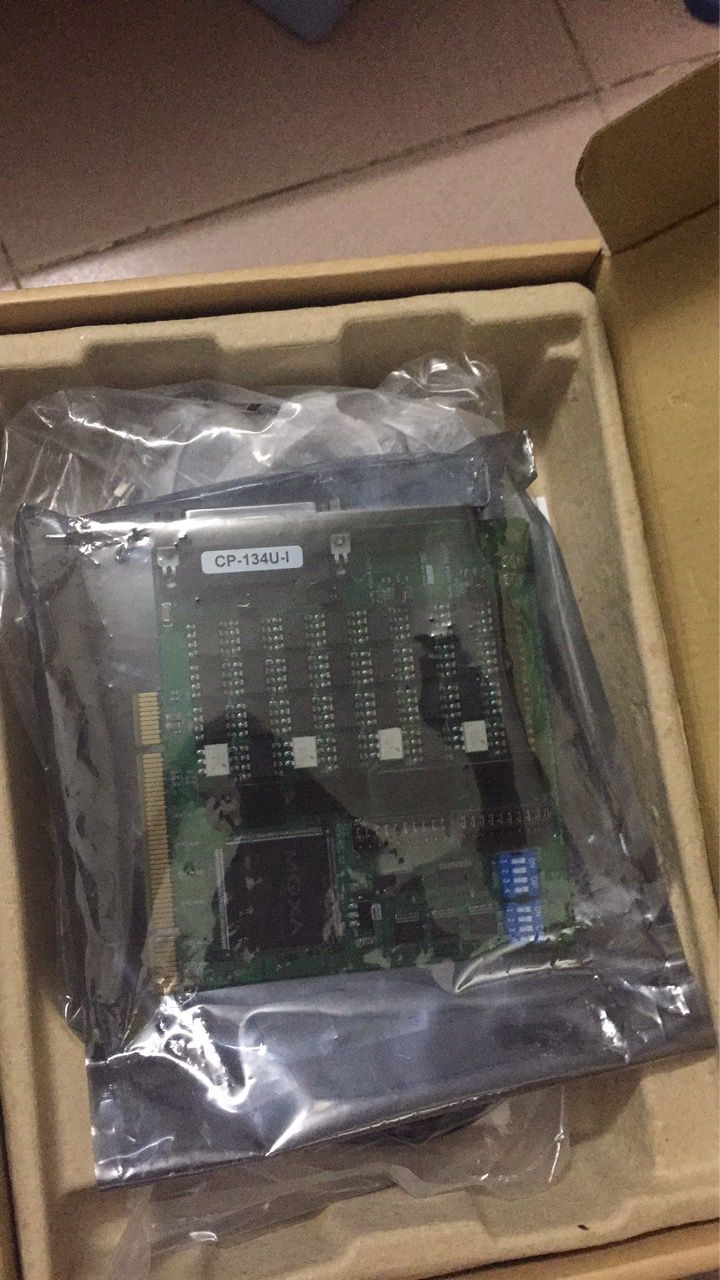 1pcs  MOXA CP-134U-I 4 Serial Ports PCI RS232-422-485 with Opto-isolation